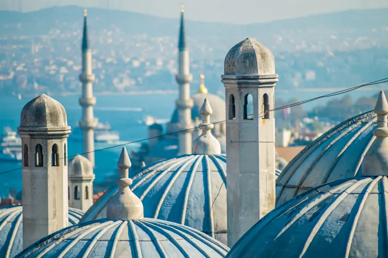 Vue des toits d'Istambul